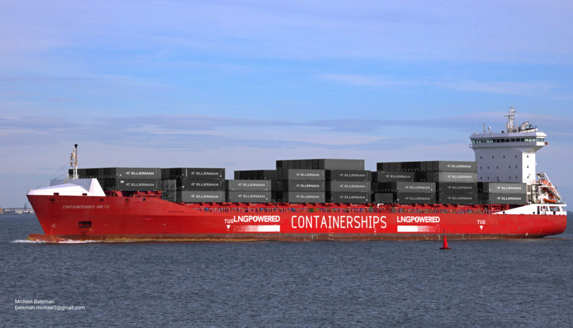 Containerships Arctic - IMO9818400 - Michael Bateman ellerman